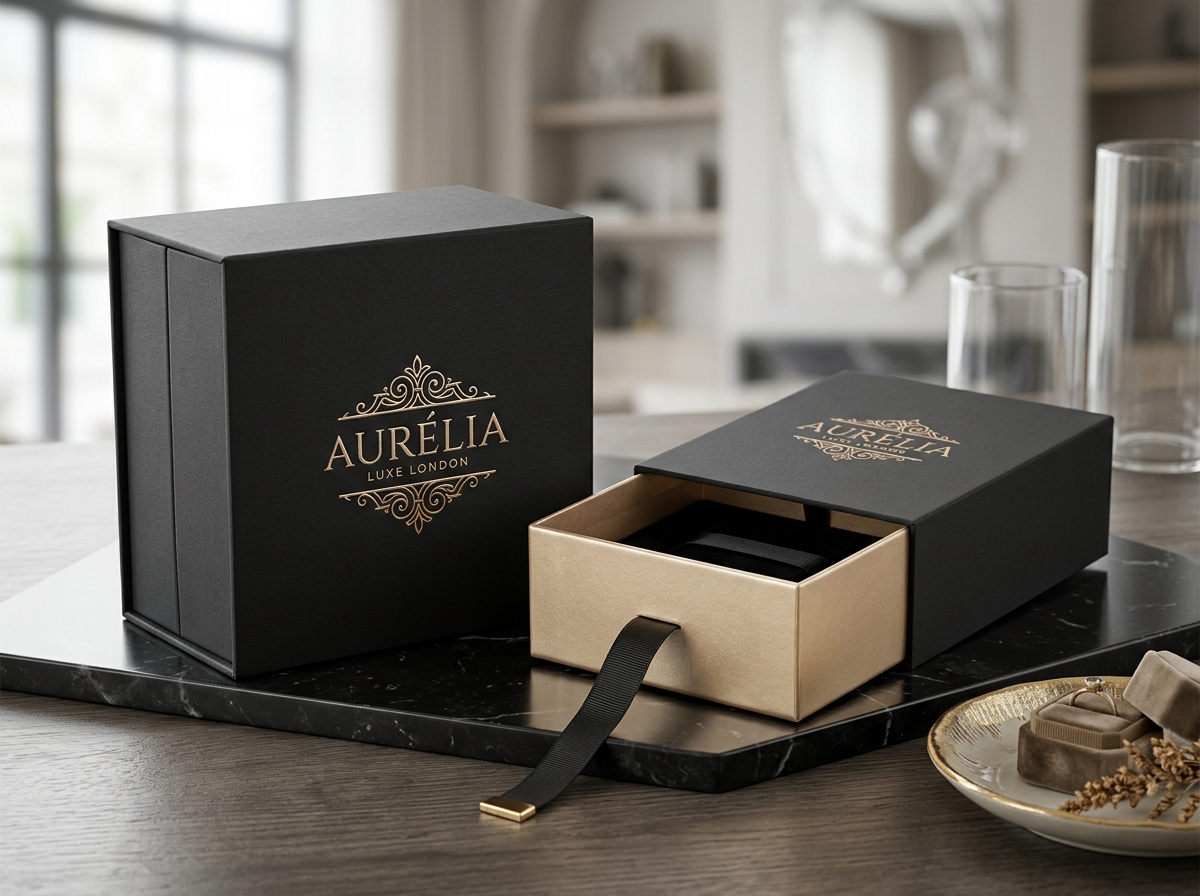 Aurelia Luxury Rigid Magnetic Drawer Box